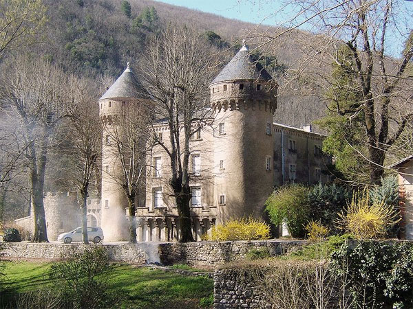 Chateau du Rey in Saint-André de Majencoules, Gard